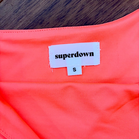 Alanie Maxi Dress in Neon Pink/Orange - size Small (NWT) - Picture 6 of 9